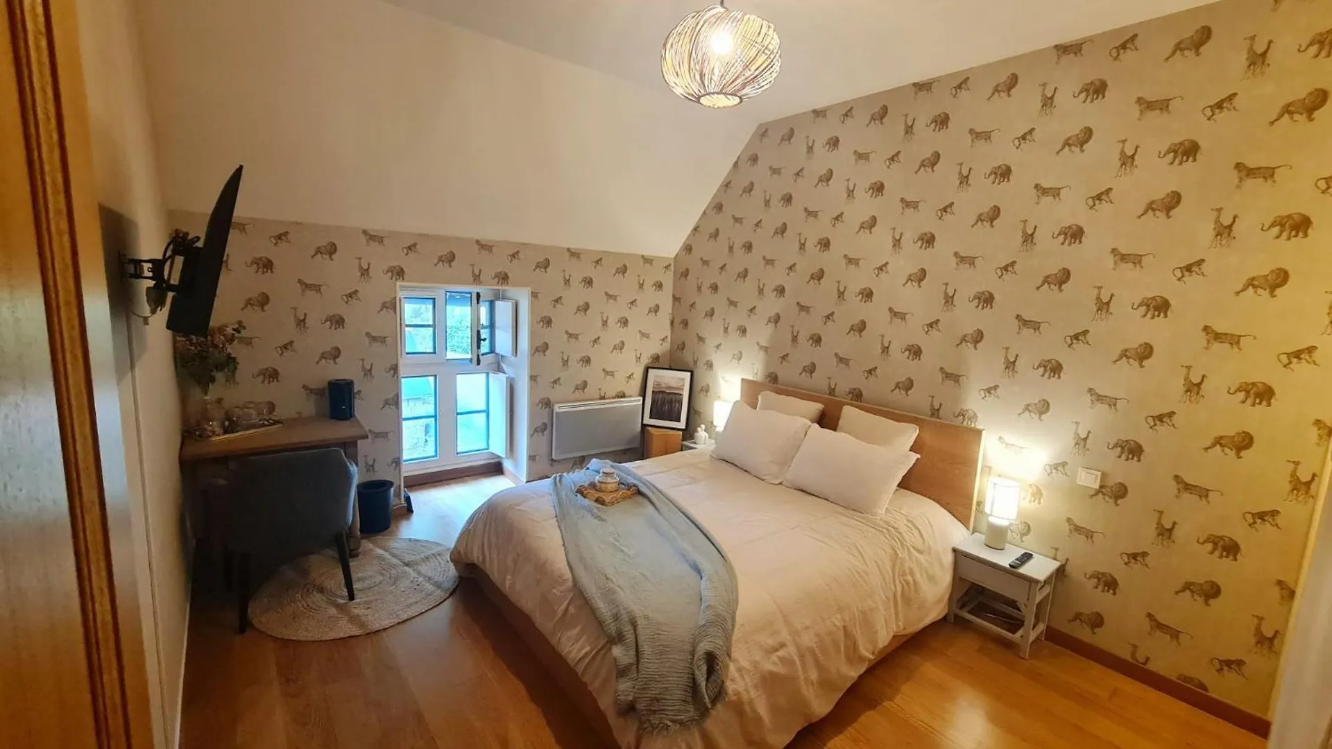 منزل للإقامة Chambre Avec Charme & Jardin Saint-Remy-du-Plein